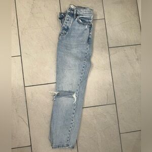 Abercrombie & Fitch Light Blue High Rise Jeans